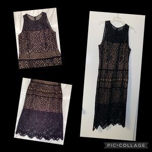 Tadashi Shoji Black/Nude